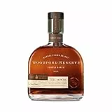 Woodford Reserve Double Oaked - Bourbon Whiskey - Ein hochwertiges Geschenk - Vollmundig würziger, süßer Geschmack nach dunkler Schokolade & Karamell - 0.7L/43,2% Vol.