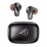 Relxhome MS105 AI Übersetzer Kopfhörer, Übersetzungskopfhörer Echtzeit übersetzung mit App, 134 Sprachen Kopfhörer Übersetzer, 60H In Ear Kopfhörer für iOS und Android, Reisen und Reisen