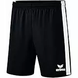 Erima Unisex Erwachsene Retro Star Short (3152106), schwarz/weiß, M