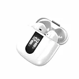 JBES Kopfhörer Kabellos Bluetooth 5.4, In Ear mit 6 ENC Mikrofon Bluetooth Kopfhörer, 60 Std Stereo Kabellose Kopfhörer Noise Cancelling Earbuds, USB-C, IP5 Wasserdicht Ohrhörer (weiß Schnee)