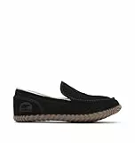 Sorel SOREL DUDE MOC Hausschuhe für Herren, Schwarz (Black x Black), 43 EU
