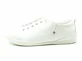 Andrea Conti Damen Sneaker, Weiß, 39 EU