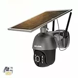 SOLIOM 4G LTE Überwachungskamera Aussen mit SIM Karte, 3MP & 2K HD Kamera Überwachung Aussen, Kamera Ohne WLAN Outdoor mit FarbNachtsicht, 2-Wege Audio, Automatische Verfolgung, IP66