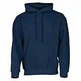 Fruit of the Loom Classic Kapuzen-Sweat + GRATIS MyShirt Stoffbeutel, Farbe:Navy + GRATIS MyShirt Stoffbeutel, Größe:XL