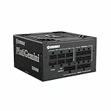 ENERMAX PlatiGemini ATX 3.1 & ATX12VO Hybrid-Netzteil 1200W 80PLUS Platinum (Vollmodulares, 12V-2x6, 60% Semi-Fanless) inkl. WireView GPU; EGN1200P