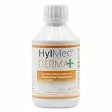 HylMed Derma+, hochdosierte Hyaluronsäure zum Trinken, mit Kollagen, Zink, Vitaminen A, C, B2, B3, Biotin als Beitrag zum Erhalt normaler Haut als 25-Tage-Anwendung