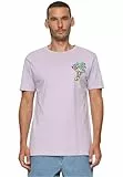 Mister Tee Herren Flamingo T-Shirt Round Neck Lilac, XXL