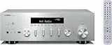 Yamaha R-N600A Network Receiver - Silber - modernste ToP-Art-Struktur und Pure Direct-Modus - MusicCast - Sabre ES9010K2M 384 kHz, 32-Bit-DAC