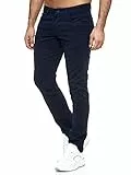 Tazzio Jeans Herren Slim Fit Stretch Jeanshose Hose Denim 165251 (36W/36L, Navyblau)