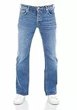 LTB Jeans Herren Stretch Timor Bootcut Jeanshose Hose Denim, Farbvariante:Stormi Wash (53941), Größe:34W / 32L