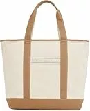 Tommy Hilfiger Damen Tote Bag Tasche Summer Canvas Tragetasche, Beige (Safari Canvas), Einheitsgröße