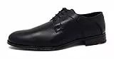 LLOYD Herren Schnürhalbschuhe Levin, Männer Businessschuhe,Derby,Normalweit,Men's,Schnuerschuhe,Schnuerer,straßenschuhe,SCHWARZ,46 EU / 11 UK