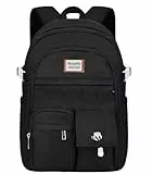 Skaypibs Rucksack für Damen, A11-black, 39.62 cm