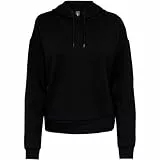 ONLY Damen Onplounge Hood Sweat - Noos Kapuzenpullover, Schwarz, L EU