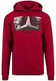Mister Tee Herren Kapuzenpullover Pray Hoody, Ruby, XL, MT275-00207-0054