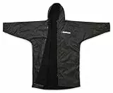 Northcore Beach Basha PRO - 4 Saison Wickelrobe L/XL - Schwarz
