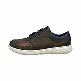 bugatti Herren Low-Top Sneaker, Männer Halbschuhe,schnürer,straßenschuhe,Strassenschuhe,Sportschuhe,Freizeitschuhe,Dark Brown (6100),42 EU / 8 UK