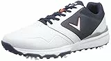 Callaway Golf Chev LS Golfschuh, wasserdicht, Weiß / navy / rot, EU 40.5