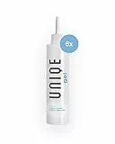 UNIQE Zahngel 6er Set | Für die UNIQE One Lamellenzahnbürste | Fluorid Gel für Gesunde Zahnpflege & Kariesschutz | Zahnpasta Ersatz mit Minz-Aroma