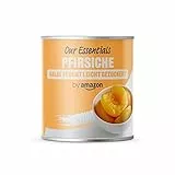 by Amazon Pfirsiche, halbe Frucht, leicht gezuckert, 820g (1er-Pack)