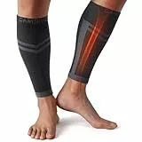 CAMBIVO Wadenbandage x2, Kompressionsstrümpfe Herren Damen, Waden Kompression, Kompressionssocken ohne fuß für Sport, Laufen, Schwellung, Muskelfaserriss