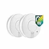 Smartwares Rauchmelder FSM-11517 2er-Set, 5-Jahre-Batterie, NF-Zertifiziert