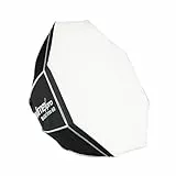 Walimex pro Softbox Octagon 60cm, um 360° drehbar, inkl Front- und Zwischendiffusor, Transporttasche, Bowens Adapter, ideal für Produkt- und Peoplefotografie