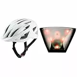 ALPINA Delft MIPS - Sicherer, Leichter & Individuell Anpassbarer MIPS Fahrradhelm & Plug-IN-Light - Einfach Bedienbares LED Fahrradhelmlicht