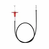 JJC TCR-70R Drahtauslöser 70cm mit Feststellfunktion für Mechanische Kameras in Rot