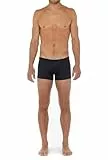 HOM Herren Sea Life Badeshorts Swim Trunks, Schwarz, 48