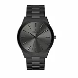 Weayege Herren Armbanduhr mit Edelstahlarmband,Herrenuhren Luxus Armbanduhr,Herren Uhr Quarz Edelstahl Wasserdicht Mesh Ultradünne,Geschenk Herrenuhr