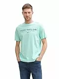 TOM TAILOR Denim TTAEDAN Straight Fit Jeans, Used Mid Stone Blue Denim, 31/32