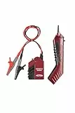 Testboy 26 Leitungssucher-Set, Kabelfinder, Leitungsfinder (Ortungsgerät mit integrierter LED-Taschenlampe, akustischer Anzeige, einstellbarem Ton), Rot/Schwarz