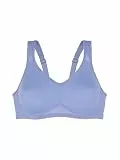 Dorina Damen Flex Ungepolsterter Sport-BH – Atmungsaktives Tactel-Mikrogewebe, Racerback-Design mit Vollständiger Abdeckung für Low-Impact-Workouts, Lilac