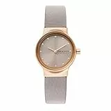 Skagen Freja Lille Damenuhr, Quarz-Zweizeigerwerk mit Edelstahl- oder Lederarmband