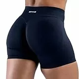 Sport Shorts Damen Invisible Scrunch Butt Gym Shorts Hoch Taille Kurze Leggings Yoga Booty Workout Shorts