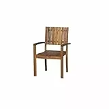 Siena Garden Stapelsessel Falun, 61x58x90cm, Akazienholz, geölt in natur, FSC 100%