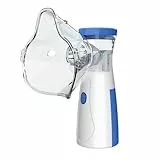 Inhalationsgerät & Vernebler für Kinder und Erwachsene: Elektrisch, Tragbar mit USB-C, 3 Sprühmodi & Ultra-Leise, Mundstück & Reisetasche für Zuhause/Unterwegs