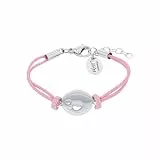 Prinzessin Lillifee Armband Edelstahl Mädchen Kinder Armschmuck, mit Zirkonia synth, 12+2 cm, Silber, Herz, Kommt in Schmuck Geschenk Box, 2034000