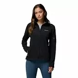 Columbia Damen Fast Trek Ii Jacket Fleecejacke Mit Durchgehendem Reißverschluss, Schwarz, S EU