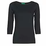United Colors of Benetton Damen Pullunder Maglia M/L, Schwarz (Nero 100), M