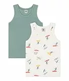 Petit Bateau Jungen A0CSY Tanktops, Variante 1, 10 Jahre (2er Pack)