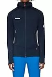 Mammut Taiss Light ML Hooded Jacket Men | Midlayer Fleecejacke für Herren mit Kapuze | Marine, XXL
