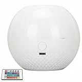 Elprico 16 Colo Umgebungs-Nachtlicht, RGB-Nachtlicht 1200mAh Batterie Hochempfindlicher Berührungsschalter RGB-Nachttischlampe