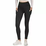 FOTOCITI Bauchweg Laufhose Fitnesshose mit Tasche