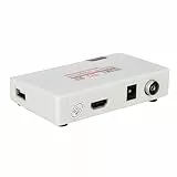 KIMISS HDMI zu RF, Box Unterstützt 480I 480P 576I 576P 720P 720I 1080I 1080P Koax HDMI Koaxial Konverter Adapter Wandler Konverter (100 240V) US
