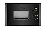 NEFF HLAWD23G0, N 50, Einbau-Mikrowelle ohne Grill, Automatikprogramme, Easy Clean Selbstreinigung, Einfache Bedienung durch Drehknebel und LED-Display Plus, Ideal für Hocheinbau, Graphite-Grey