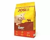 JosiCat Tasty Beef (1 x 10 kg) | Adult | Premium Trockenfutter für Katzen | mit herzhaftem Rind - sehr gut verträgliche Rezeptur | Powered by JOSERA | Katzenfutter | Alleinfuttermittel | 1er Pack
