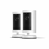 Neu: Ring Außenkamera Plus Netzstecker (Outdoor Camera Plus) | 2K mit Ring Vision | Überwachungskamera aussen | 24/7-Aufnahme (Abo erforderlich) | 30 Tage Gratiszeitraum für Ring Home I 2 Kameras