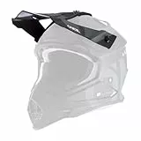 O'NEAL | Ersatzschirm Motocross-Helm | Motocross MX Enduro | Ersatzschirm für den 2SRS Helm Slick | Spare Visor 2SRS Helmet Slick | Erwachsene | Schwarz Grau